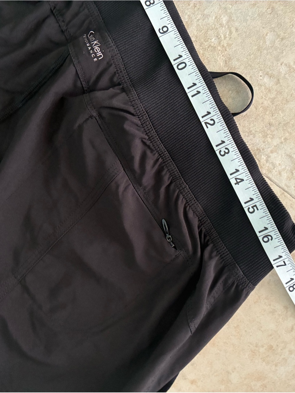 Calvin Klein Lot (2) Performance Cropped Pants Size XL Black NWT and White NWOT - Picture 12 of 12